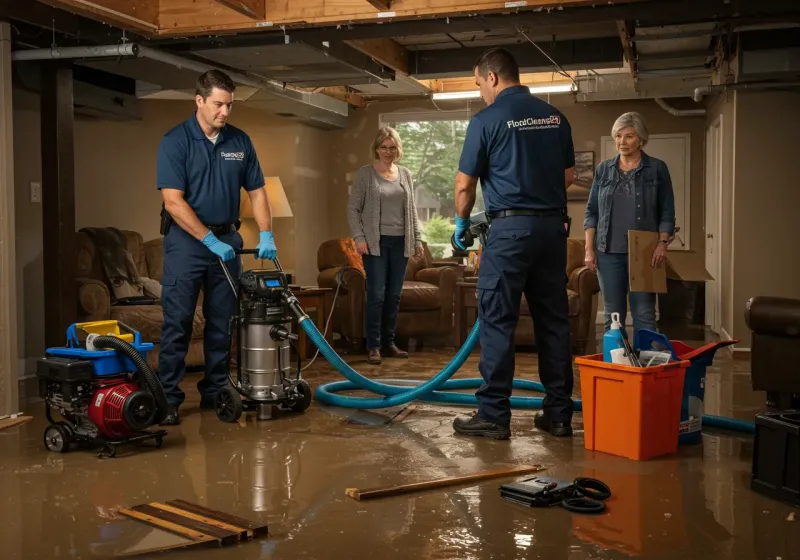 Basement Water Extraction and Removal Techniques process in La Porte, IN